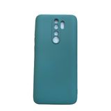 Xiaomi Redmi Note 8 Pro Kılıf Yumuşak Sıvı Silikon Yeşil Kılıf SE1571