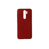 Xiaomi Redmi Note 8 Pro Premium Silikon Kılıf Bordo