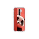 Xiaomi Redmi Note 8 Pro Uyumlu Şeffaf Kılıf 4 Peluş Panda Tasarımlı