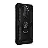 Xiaomi Redmi Note 8 Pro Yüzüklü Tank Kılıf Siyah