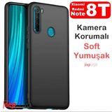 Xiaomi Redmi Note 8T Kamera Korumali Mat Soft Kaliteli Kilif