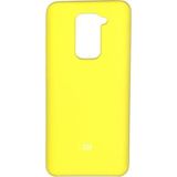 Xiaomi Redmi Note 9 Orijinal Silikon Kılıf Sarı (Xiaomi Türkiye Garantili)