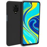 Xiaomi Redmi Note 9 Pro Ince Mat Silikon Kılıf Siyah