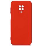 Xiaomi Redmi Note 9 Pro Kılıf Nano Içi Kadife Silikon - Kırmızı SE1682