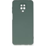 Xiaomi Redmi Note 9 Pro Kılıf Nano Içi Kadife Silikon - Yeşil SE1679