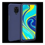 Xiaomi Redmi Note 9S İnce Mat Silikon Kılıf Lacivert