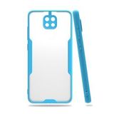 Xiaomi Redmi Note 9s Platin Silikon - Mavi Kılıf