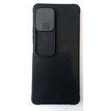 Xiaomi Redmi Note10 Pro Kamera Sürgülü Korumalı Buz Silikon Kapak (lila)
