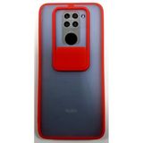 Xiaomi Redmi Note9 Kamera Sürgülü Korumalı Buz Silikon Kapak