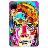 Xiaomi Redmi Pad 10.6" ile Uyumlu Desenli Silikon Tablet Kılıfı, Çok Renkli, Pop-Art Tasarım avonm-v-cvr458981