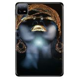 Xiaomi Redmi Pad 10.6" ile Uyumlu Desenli Silikon Tablet Kılıfı, İkon Kadın, UV Baskılı avonm-v-cvr459028
