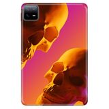Xiaomi Redmi Pad 10.6" ile Uyumlu Desenli Silikon Tablet Kılıfı, İskelet Kolaj, Çok Renkli avonm-v-cvr459033
