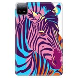 Xiaomi Redmi Pad 10.6" ile Uyumlu Desenli Silikon Tablet Kılıfı, Zebra, Çok Renkli avonm-v-cvr459153
