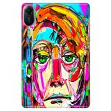 Xiaomi Redmi Pad 2 11" ile Uyumlu Desenli Silikon Tablet Kılıfı, Çok Renkli, Pop-Art Tasarım avonm-v-cvr458782