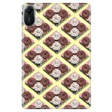 Xiaomi Redmi Pad 2 11" ile Uyumlu Desenli Silikon Tablet Kılıfı, Cupcake Donut, Arka Kapak avonm-v-cvr458793