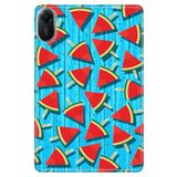 Xiaomi Redmi Pad 2 11" ile Uyumlu Desenli Silikon Tablet Kılıfı, Dilim Karpuz, Çok Renkli avonm-v-cvr458799