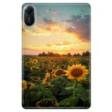 Xiaomi Redmi Pad 2 11" ile Uyumlu Desenli Silikon Tablet Kılıfı, Farm, Arka Kapak avonm-v-cvr458806