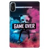 Xiaomi Redmi Pad 2 11" ile Uyumlu Desenli Silikon Tablet Kılıfı, Game Over, Çok Renkli avonm-v-cvr458813