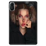 Xiaomi Redmi Pad 2 11" ile Uyumlu Desenli Silikon Tablet Kılıfı, LoverLoser, Çok Renkli avonm-v-cvr458866