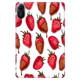 Xiaomi Redmi Pad 2 11" ile Uyumlu Desenli Silikon Tablet Kılıfı, UV Baskılı, Çilek avonm-v-cvr458786