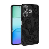Xiaomi Redmi Redmi 13 4G İçin Kapak LKL01 Özel Tasarım Laklı Desenli Kılıf Leopar