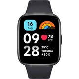 Xiaomi Redmi Watch 3 Active Siyah Akıllı Saat Teşhir- Outlet
