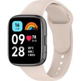 Xiaomi Redmi Watch 3 Active Uyumlu Kordon Spor Şık Tasarım Yumuşak Jel Silikon Kayış - Starlight - Redmi Active 3
