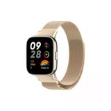 Xiaomi Redmi Watch 3 Metal Mıknatıslı Kordon (Saat Değildir) - Metalik Gold