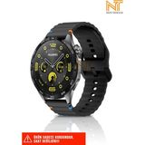 Xiaomi Redmi Watch 5 Active / Redmi 5 Lite Uyumlu Wave Silikon Kordon 22MM - Siyah