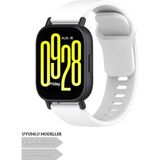 Xiaomi Redmi Watch5 Active/lite Kordon Akıllı Saat Bileklik Kordonu Yumuşak Silikon Kayış - Beyaz - Redmi Watch 5 Active