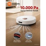 Xiaomi Robot Süpürge Beyaz 10.000 Pa Emiş 4 Halı Temizleme Seçeneği Oda ve Alan Temizliği Sanal Duvar ve Çocuk Kilidi Desteği - 61