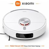 Xiaomi Robot Vacuum S40 Robot Süpürge Mop Kaldırma Özellikli Akıllı Navigasyon Sessiz Çalışma Beyaz Temizlik Robotu