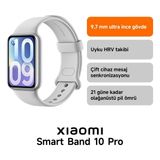 Xiaomi Smart Band 10 Pro Silver - Akıllı Bileklik Gümüş (Xiaomi Tr Garantili)