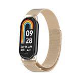 Xiaomi Smart Band 8 İle Uyumlu Metal Tel-örgü İşlemeli Kordon
