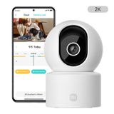 Xiaomi Smart Camera C302 3MP 2K Akıllı Wi-Fi Güvenlik Kamerası, 360° Panoramik Görüş, Gece Görüşü, Hareket Algılama, İki Yönlü Ses (Xiaomi TR Garantili)