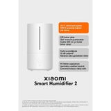 Xiaomi Smart Humidifier 2 - 4,5 L Akıllı Hava Nemlendirici, 350ml/H Buhar Çıkışı, Otomatik Mod (Xiaomi TR Garantili) - Beyaz