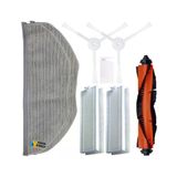 Xiaomi Uyumlu Mijia G1 MJSTG1 Robot Süpürge 1 Rulo 2 Yan Fırça 2 Hepa Filtre 2 Paspas Bezi 1 Tarak