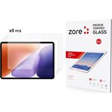 Xiaomi Uyumlu Pad 7 Zore 5in1 Tablet Temperli Cam Ekran Koruyucu - Şeffaf