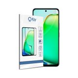 Xiaomi Vivo Y28 İle Uyumlu Tam Kaplayan Fiber Nano Ekran Koruyucu Cam