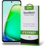 Xiaomi Vivo Y28 İle Uyumlu Temperli Ekran Koruyucu Kırılmaz Cam Ekonomik 5'li Paket