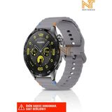 Xiaomi Watch S1 / S1 Pro / S1 Active 46MM / Mi Watch Color Uyumlu Wave Silikon Kordon 22MM - Koyu Gri