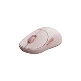Xiaomi Wireless Mouse 3 Pembe Kablosuz Mouse, 2.4GHz+Bluetooth, Sessiz (Xiaomi Türkiye Garantili)