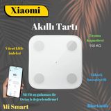 Xiaomi Yağ Ölçer Fonksiyonlu Akıllı Bluetooth Tartı Baskül
