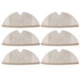 Xiaowa İle Uyumlu Roborock E4 Series Plus E3 E35 Akıllı Robot Süpürge Paspası 6 Adet