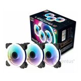 Xıgmatek Cy120+Cyb1 3 Adet 120Mm Adreslenebilir Rgb Led Çift Yüzlü 1200Rpm Kumanda Kontrol Kasa İçi Fan Kasa Fanı