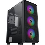 XIGMATEK DUO X SİYAH ODIN II 4x120mm RGB FANLI 650W 80PLUS MidT ATX GAMING KASA