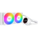 Xigmatek EN40436 Frozr-O Iı Arctıc 240 LGA1700/AM5 2X12CM Argb Fan Yönetilebilir Pompa Paneli 240MM Sıvı Soğutmalı Cpu F