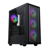 Xıgmatek En46469 Sky Iı Sıyah Odın Iı 750W 4X12cm Raınbow Fan Mesh Panel Tempered Camlı Mıd-T Gamıng Oyuncu Kasası Xıgmatek Outlet