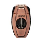 Xikar Flip Dual Bronz V & Düz Puro Makası Kesici - TR8186