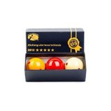 Xinkang Süper Pro Cup Benekli 3 Top Carom Bilardo Top Seti 61.5 mm - Siyah
